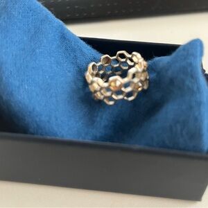 Mignon faget sterling silver beehive ring